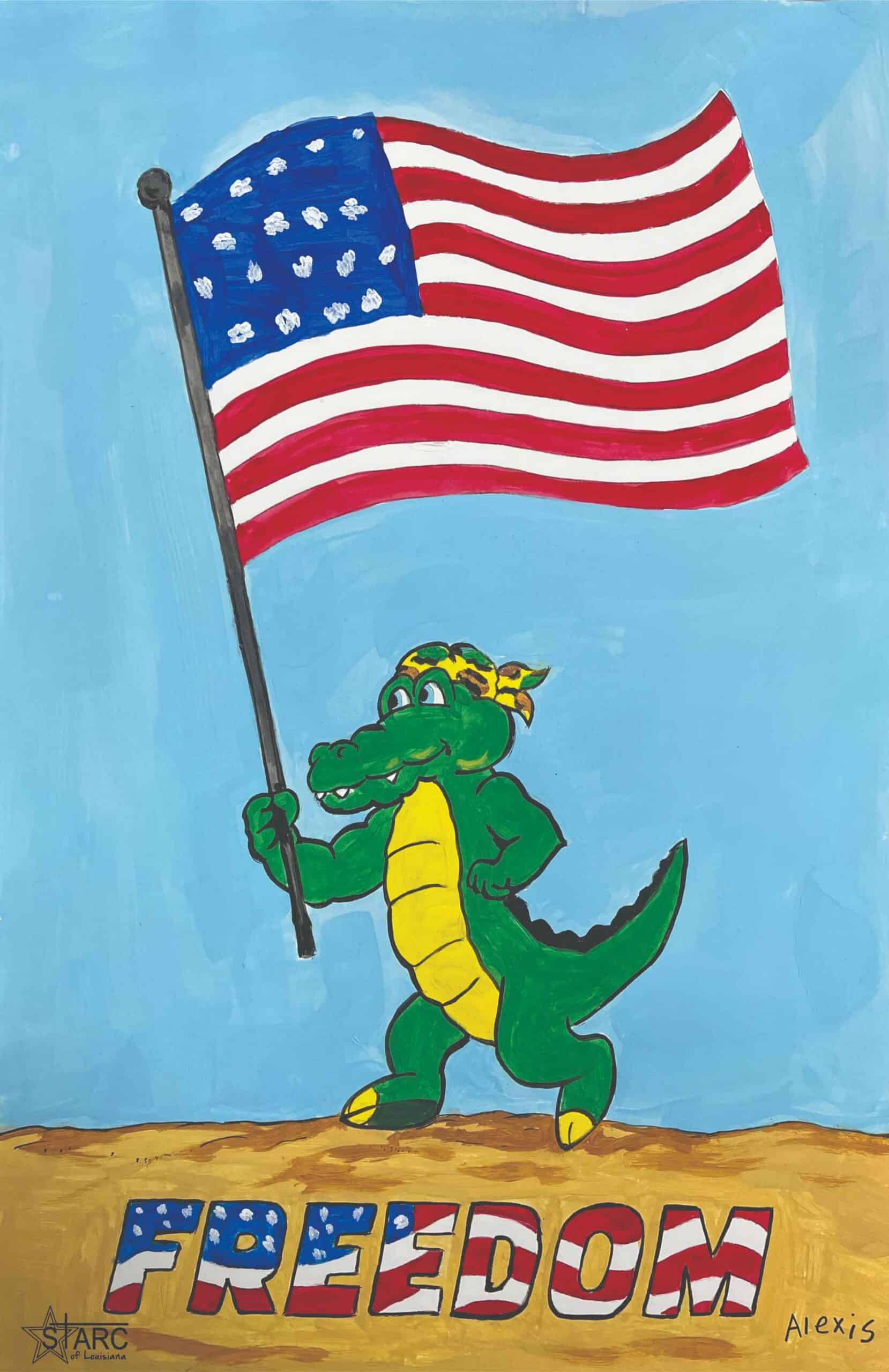 Bayou America Flag