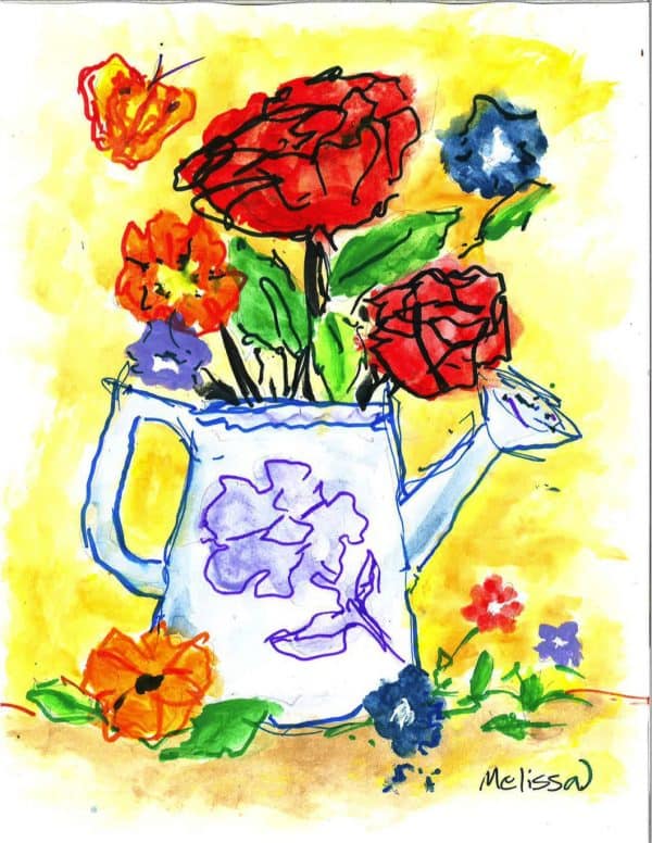 Pitcher of Flowers