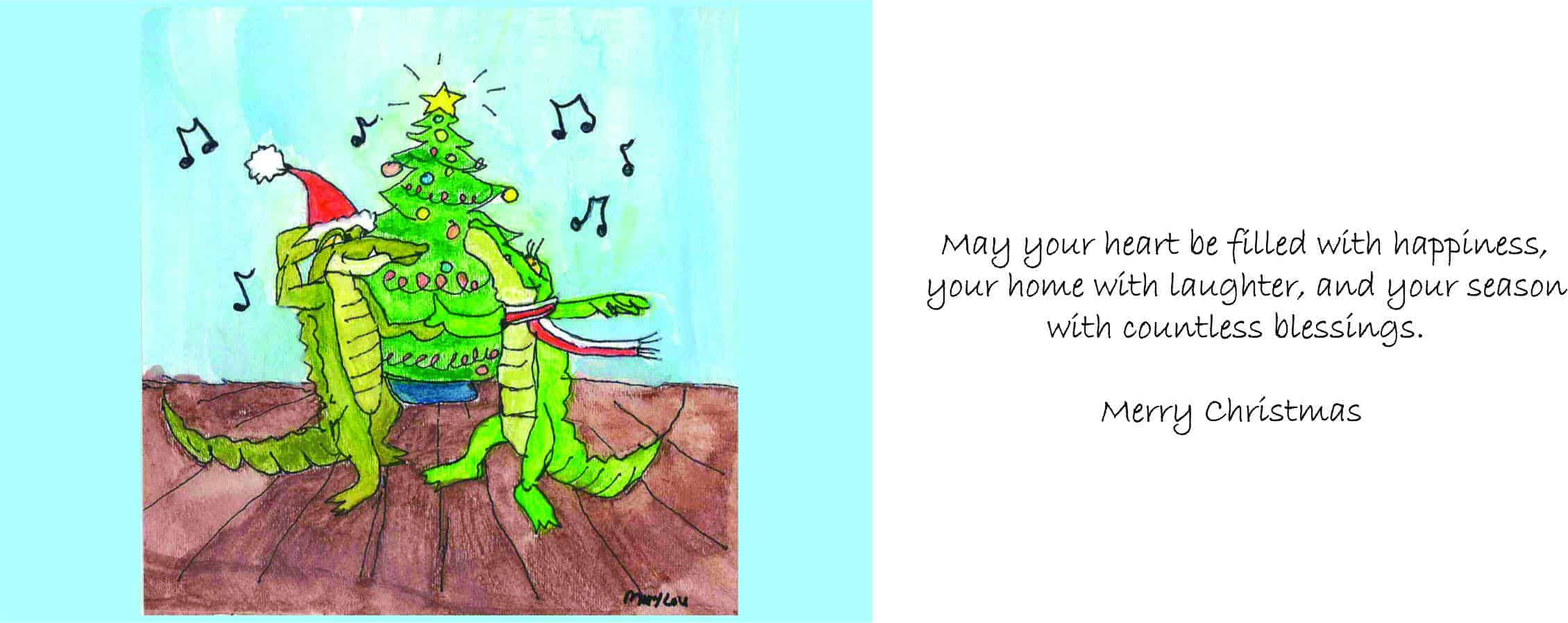 Bayou Merry Christmas Card 2026