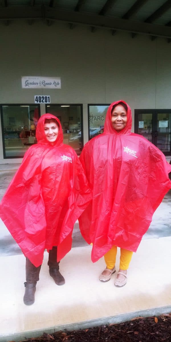 STARC Red Rain Poncho